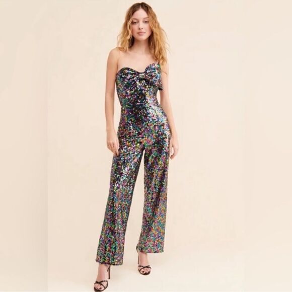 Hutch Pants - Anthropologie Hutch Bow Jumpsuit/ size 6
